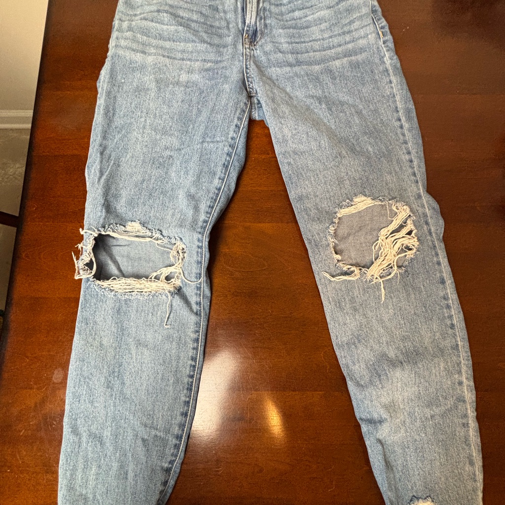 Rewash Light Blue Distressed Skinny Jeans
